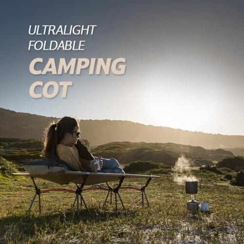 Oxford Camping Cots Compact Ultralight Camping Bed Outdoor Beach Travel Tent Sleeping Fishing Cots Portable Folding Bed