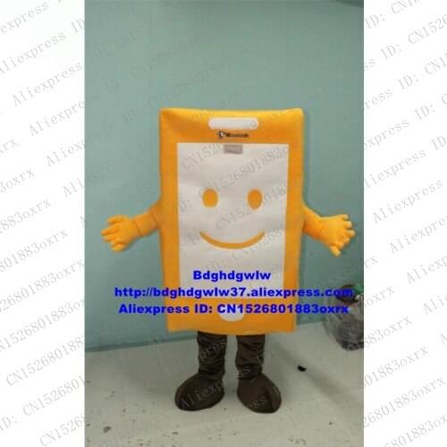 Yellow Mobile Phone Cellphone Handset Cell Cellular phone Mascot Costume Cartoon Character Student Activity Grad Night zx901