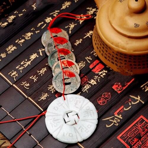 Kaiguang Guanyin mantra money, Home Decoration pendant, Attract wealth and ward off evil