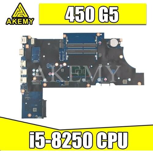 For HP ProBook 450 G5 Laptop Motherboard With SR3LA i5-8250u L00825-601 L00825-001 DA0X8CMB6E0 DDR4 MB 100% Tested Fast Ship