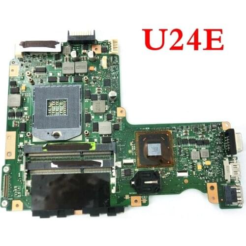 U24E mainboard REV2.0 For ASUS U24 P24E U24E U24A Laptop motherboard HM65 DDR3 MAIN BOARD 100% Tested