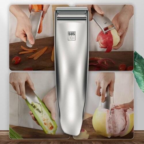 Fruit Cutter Grater Peeler Tool Stainless Steel Peeling Household Vegetable Fruit Cutter Sharp for Kitchen Accessories