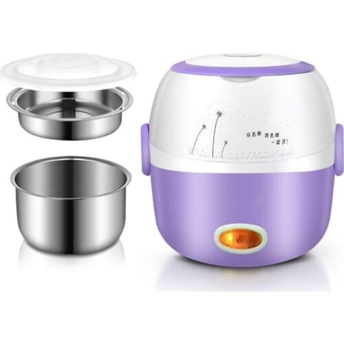 220V Portable Electric Rice Cooker Mini Electric Heating Box Good Quality Electric Lunch Heating Cooker Box EU/AU/UK/US Plug