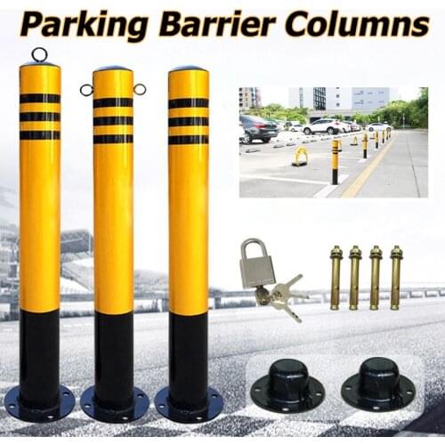 Thickening parking parking lock activities column column buffer pillar protection pile mobile road parking space with lock