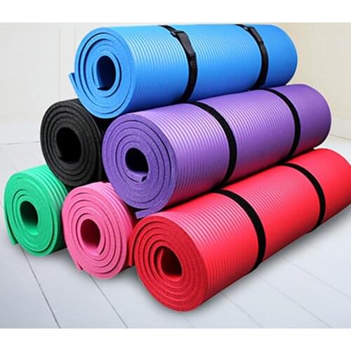 NEW Anti-slip Thicken NBR Gym Home Fitness Exercise Sports Yoga Pilates Mat Carpet