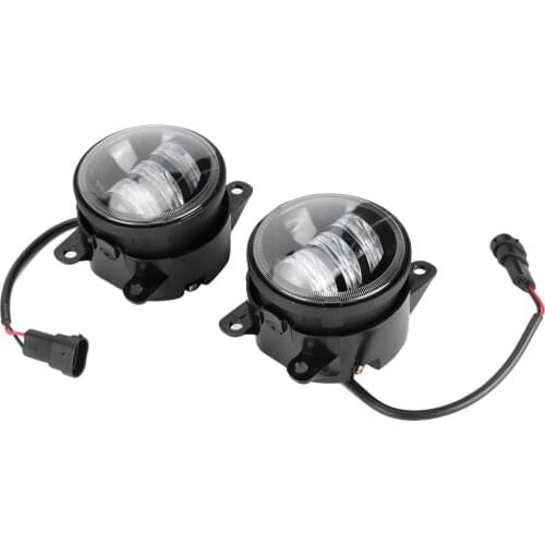 2pcs 4inch 20W High Power Fog Light LED Dual Color Lamp Car Accessories Fit for Honda