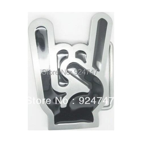 Rock Gestures Hand Belt Buckle