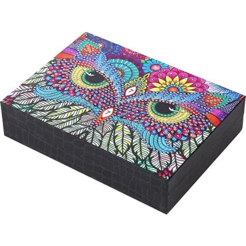 DIY Special-shaped Diamond Painting Jewelry Box Containers Butterfly Resin Storage Box Diamond Craft Wedding Container Box Gift
