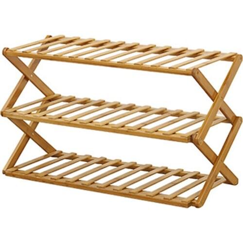 2/3 Tier Plant Stand Shelf Foldable Shoe Rack Storage Organizer for Home Garden Patio RE