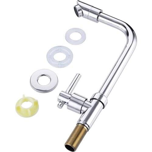 Kitchen Sink Faucet Single Hole Rotate Cold Water Basin Tap