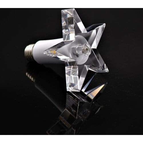 5 Stars Crystal Chandeliers 85V-265V Spot Downlight Dimmable 5W Recessed In LED Ceiling Living Room Lights Cold Warm White Light