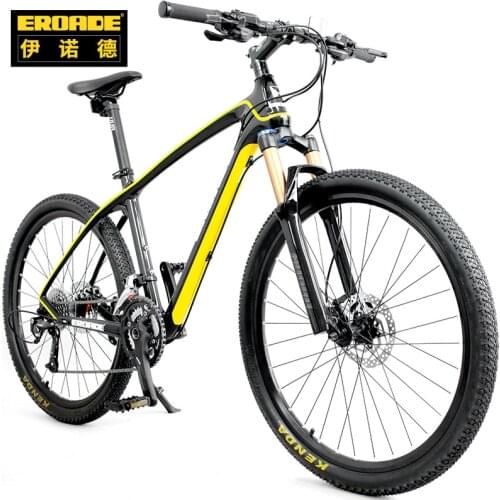 Carbon Fiber Variable Speed Mountain Bike Cross Country Racing Car Pneumatic Shock Absorption Men And Women Ultra Light