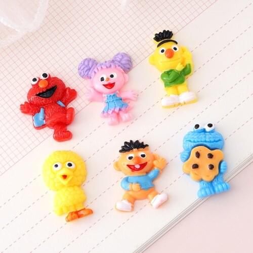 12Pcs Japanese Cartoon Character Flat Back Resin Cabochons Scrapbooking DIY Jewelry Craft Decoration Accessories H16