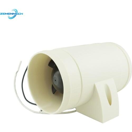 Marine Boat Accessories 12V In-Line Air Blower Boat Bilge Engine Galley Marine Cabin Ventilation Fan Corrosion Resistant ABS