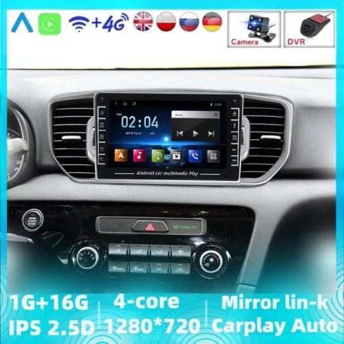 1080P Video For Kia Sportage 4 QL 2016 2017 2018 Car Radio Multimedia Video Player Navigation Stereo GPS Android Carplay 2din
