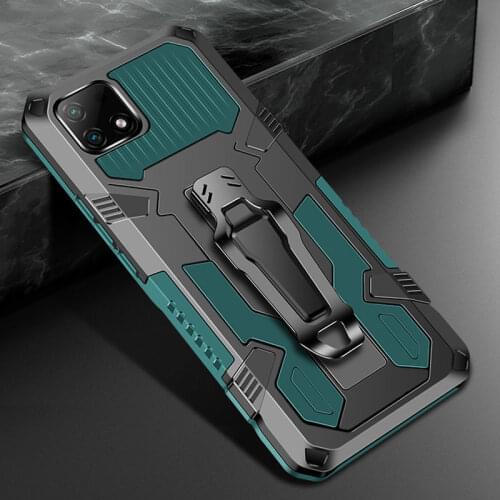 Realme C25 C15 C11 2021 Belt Clip Case Magnet Holder Back Panel for OPPO Realme C21 Case Realmi C3 C 21 11 15 20 Para Shockproof