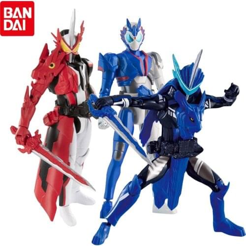 Genuine Bandai Anime Kamen Rider Active Joint Vocalization Vulcan Action Figure Doll Model Collection Kids Christmas Gift Toys