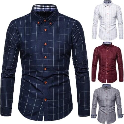 Мужские клечатые рубашки GEAIR China At AliExpress