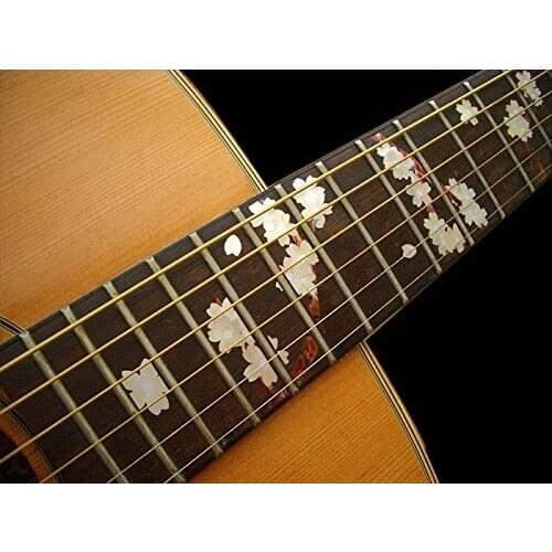 Fretboard Markers Inlay Sticker Decals - Sakura Cherry Blossom for Guitar