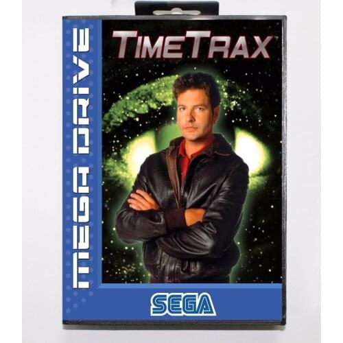 Time Trax 16 bit MD Game Card With Retail Box For Sega Mega Drive For Genesis
