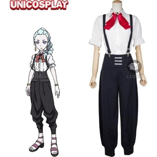 Death Parade Death Billiards Nona Cosplay Costumes Shirt Pants Full Sets Halloween Party Suits School Uniform For Girls Boys
