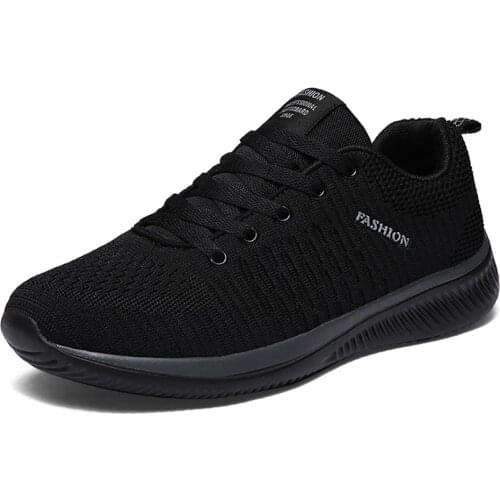 Mesh Men Casual Shoes Lac-up Men Shoes Lightweight Comfortable Breathable Walking Sneakers Tenis masculino Zapatillas Hombre