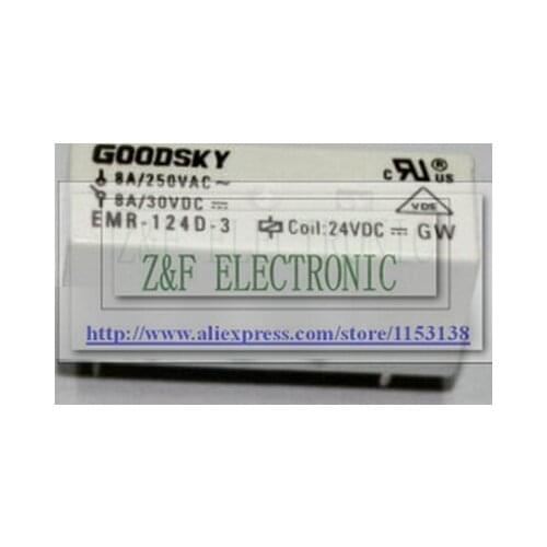 Original Relay EMR-124D-3 24VDC EMR-124D -3 24V new original 5pcs/LOT