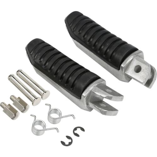 Motorcycle Front Footrests Foot pegs For Suzuki GSX1300R Hayabusa V-Strom 650 GSX650F