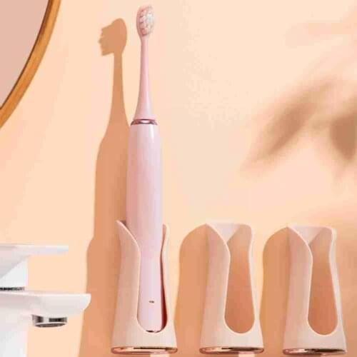 Punch-free Electric Toothbrush Stand Rack Household Bracket Bathroom Storage Electric Toothbrush Wall-mounted Rack Toothbru T2Z6