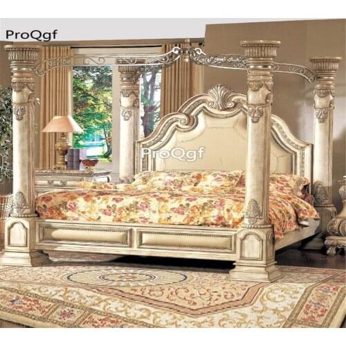Prodgf 1Pcs A Set American Series Castle Bedroom Gorgeous Bed