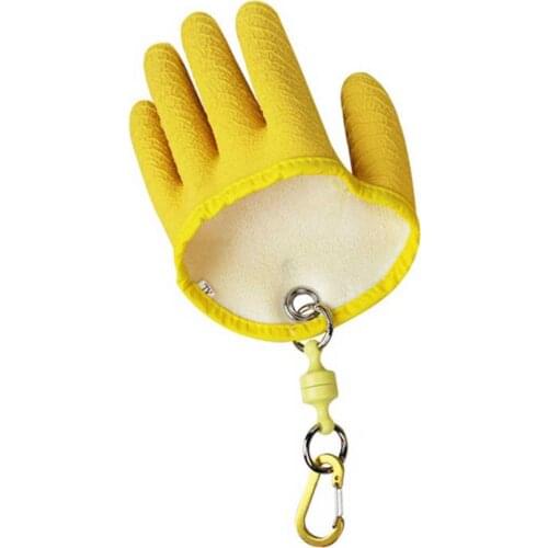 Anti-Slip Fishing Catch Gloves UV Sun Protection Glove Free-Puncture Scratches Fisherman Catch Fish Glove For Fishing
