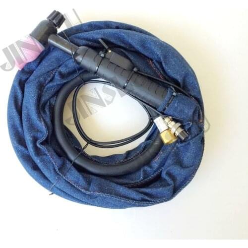 TIG welding torch QQ300 black handle 4M cable