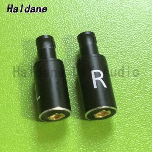 Haldane HIFI Pair MMCX/QDC/0.78mm Female to HD800 HD800S HD820 Headphone Converter Adapter Black-High-Quality