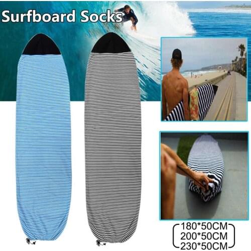 Surfboard Socks Cover Surf Board Protective Storage Cover Case 6.3''/6.6''/7'' For Surfing Sports