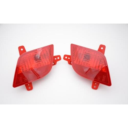 1Pair Rear Right Left Tail Fog Light bumper Lamp Reflectors For Buick Encore 2013-2015