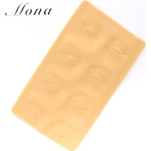 10pcs 3D Tattoo Practice Skin Cosmetic Permanent Makeup eyebrow Practice Skin training fake tattoo practice skin false eyebrow