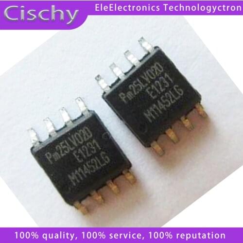 10pcs PM25LV020 25LV020 SOP-8 In Stock