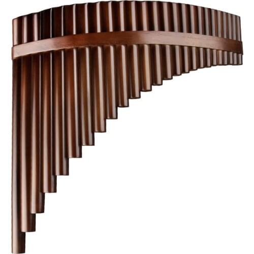 25 Pipes C Key Pan Flute High Quality Pan Pipes Woodwind Instrument Chinese Traditional Musical Instrument Bamboo Pan flute