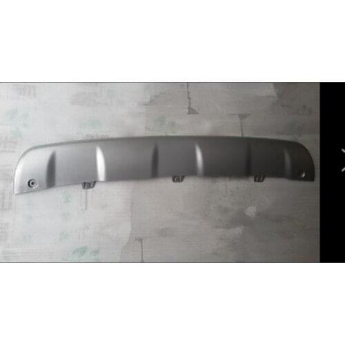 2PCS/SET Car styling plastic ABS Chrome Front+Rear bumper cover trim Spoiler fit for Peugeot 2008 214-2016 Auto parts