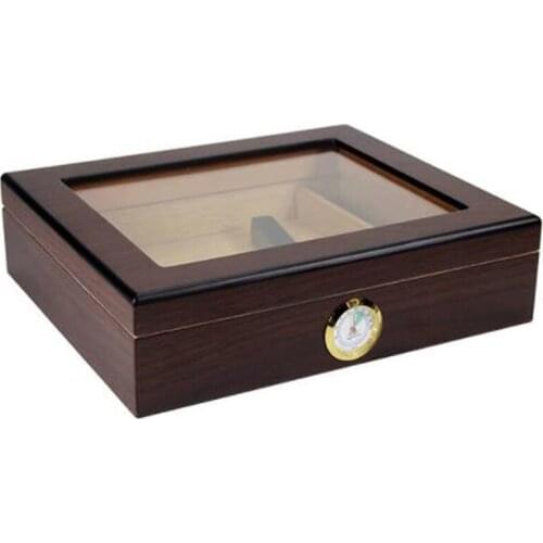 Big Capacity Cedar Wood Cigar Cigarette Tobacco Cabinet Humidor Storage Tool Box Holder W/Humidifier Hygrometer For COHIBA