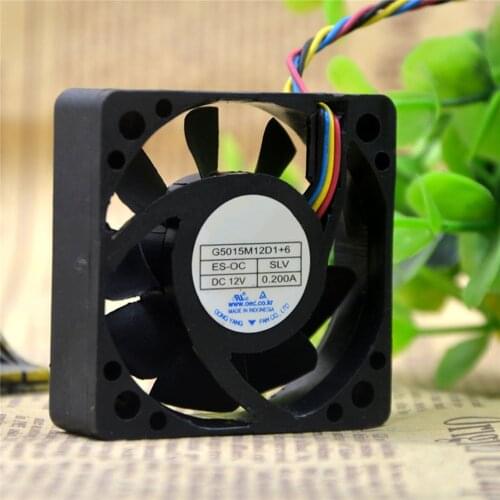 For NONOISE Car Audio Cooling Fan 5015 2-Wires 3-Wires 4-Wires G5015M12D1+6 12V 0.2A 5CM