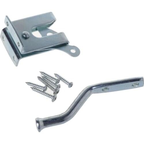 Electroplated Steel Auto Door Bolt Lock Hasp Latch for Garden Fence Pasture Farm New 2018