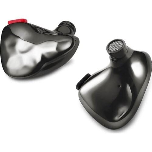 IKKO Obsidian OH10 Knowles 33518 1BA + 1 Dynamic 2-Way Hybrid 2Pin 0.78mm Detachable HiFi Music Monitor In-ear Earphone Earbuds