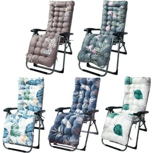 Lange Kussen Fauteuil Stoel Kussen Dikker Opvouwbare Schommelstoel Kussen Lange Stoel Couch Seat Kussen Pads Tuin Lounger Mat