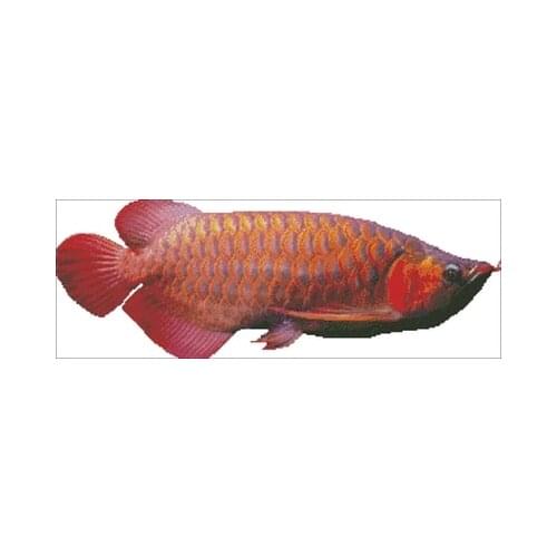 Arowana II Needlework,For Embroidery,DIY 14CT Unprinted Arts Cross stitch kits Set Cross-Stitching Home Decor