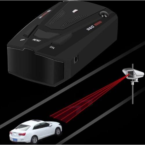 2021 New Car Trucker Speed 360 Degrees Vehicle Detector Voice Alert Warning 16 Band