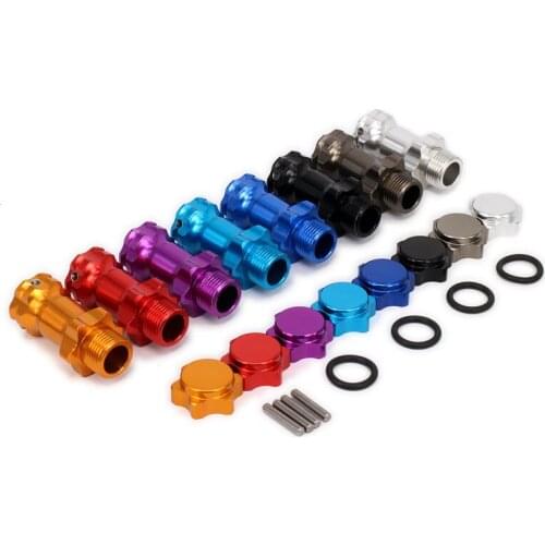 Wheel Hex Hub M17 17mm M37 37mm Extension Adapter 12mm Anti-Dust Capx4 Longer Combiner Coupler For 1/8 RC Model Car RC Parts HSP