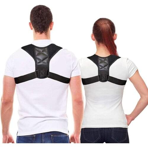 Comfortable Adjustable Back Straightener Correction De Postura Brace Support Shoulder Posture Corrector For Men And Woman