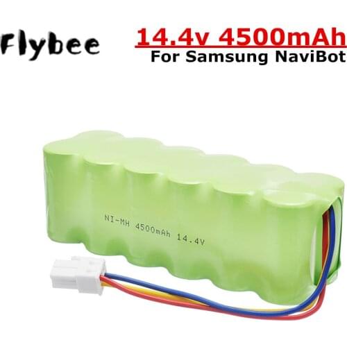 14.4V NI-MH SC Rechargeable Battery Pack 4.5Ah Vacuum Cleaner Robot For Samsung NaviBot SR8840 SR8845 SR8855 SR8895 VCA-RBT20