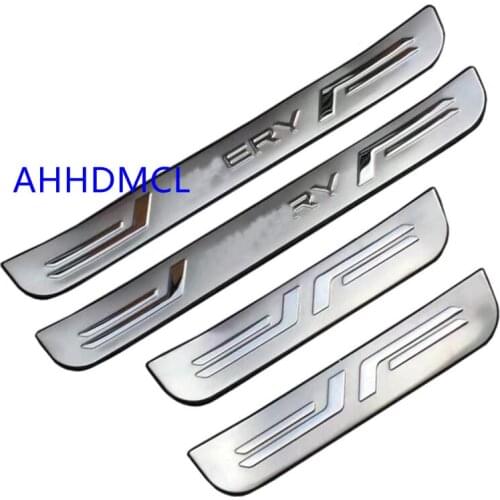 Car Welcome Pedal Threshold Strip Door Sill Strip For Chery Tiggo 5 2014 2015 2016 2017 2018